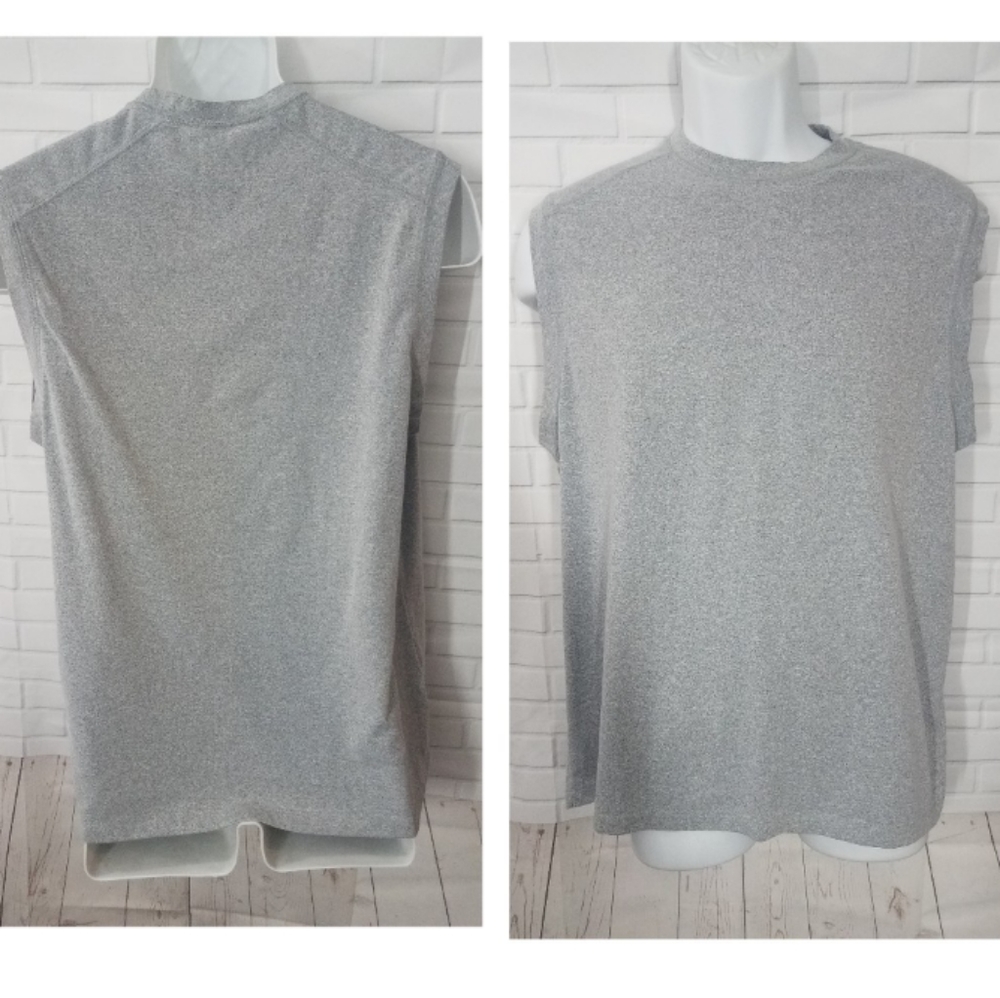 Gray Basic Sleeveless Tank